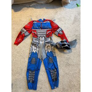 transformers optimus prime toddler boy costume 3t 4t halloween w mask padded